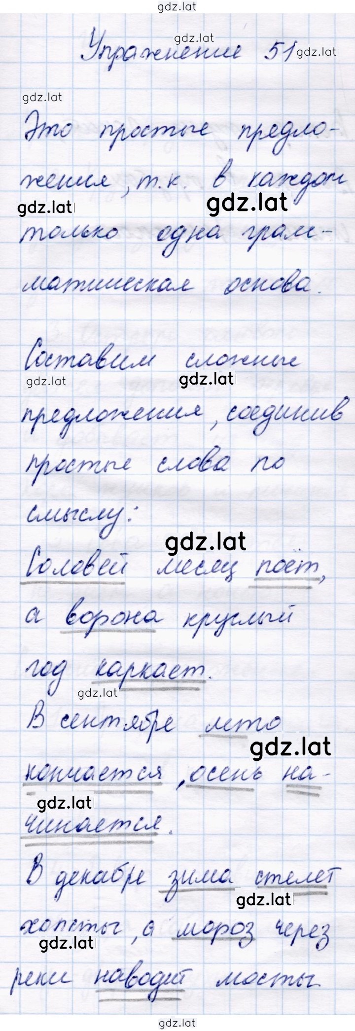 Решение задания № 51 — страница 1