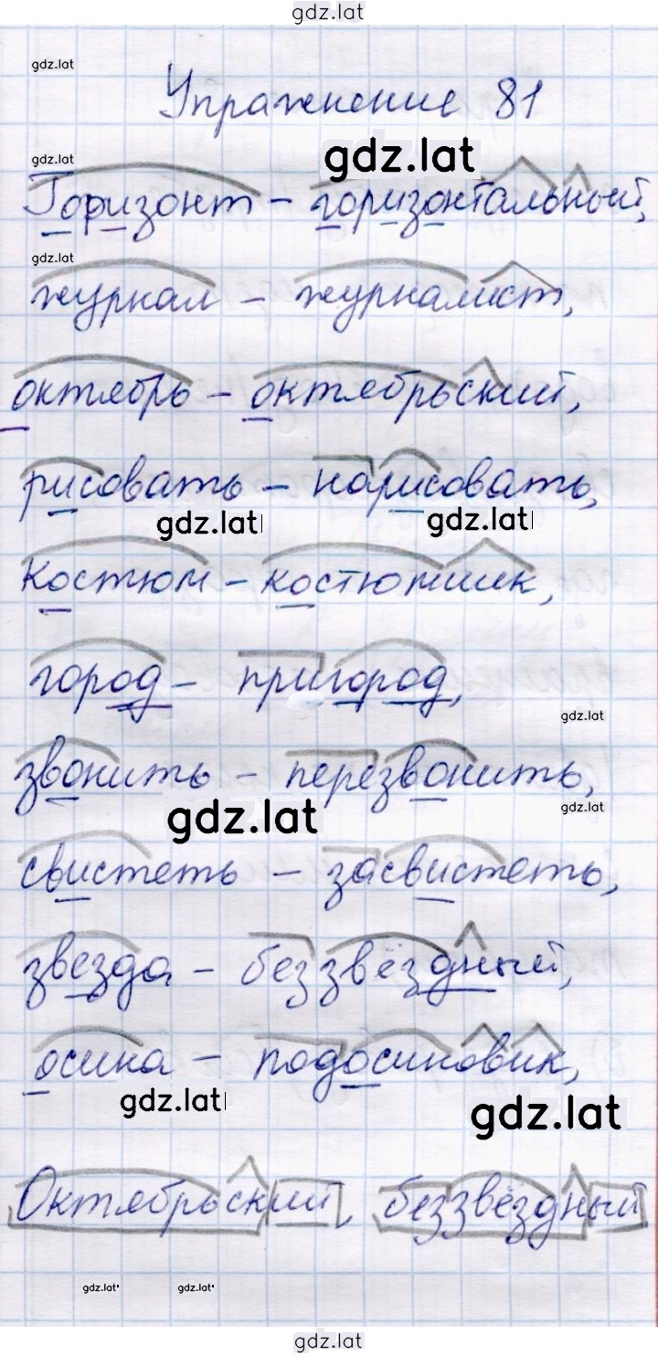 Решение задания № 81 — страница 1