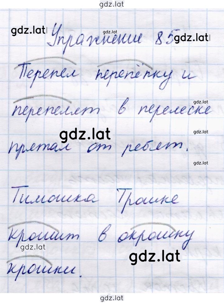 Решение задания № 85 — страница 1