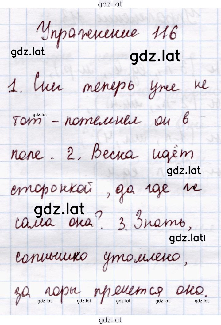 Решение задания № 116 — страница 1