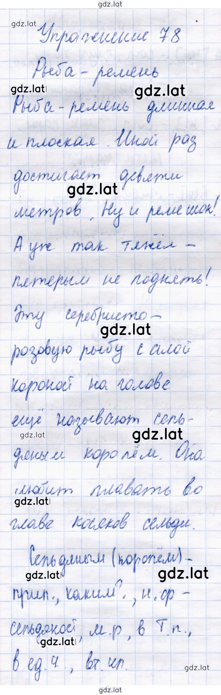 Решение задания № 78 — страница 1