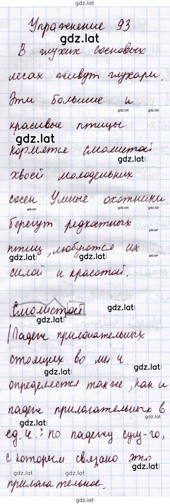 Решение задания № 93 — страница 1