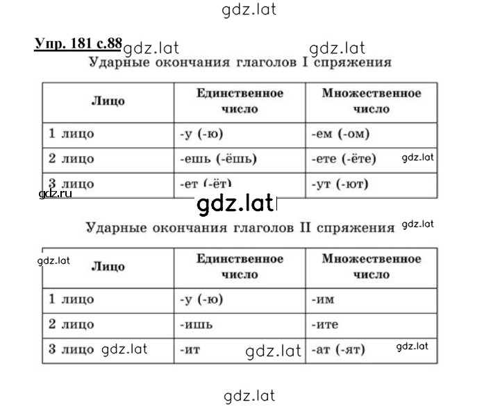 Решение задания № 181 — страница 1