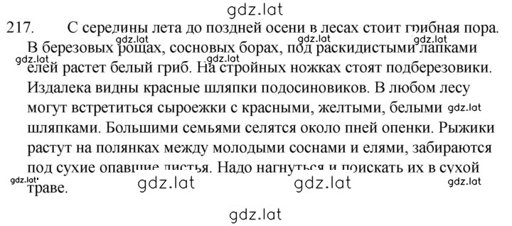 Решение задания № 217 — страница 1