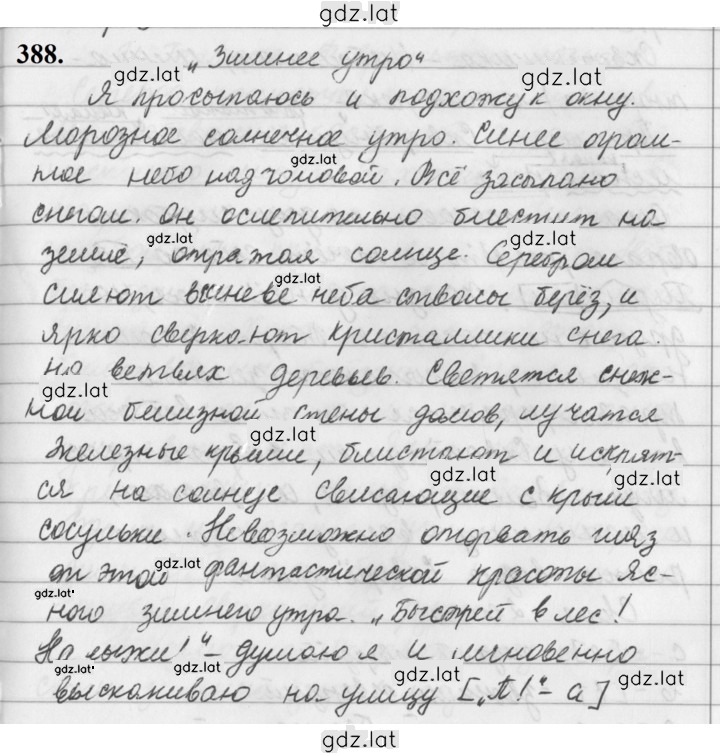 Решение задания № 388 — страница 1