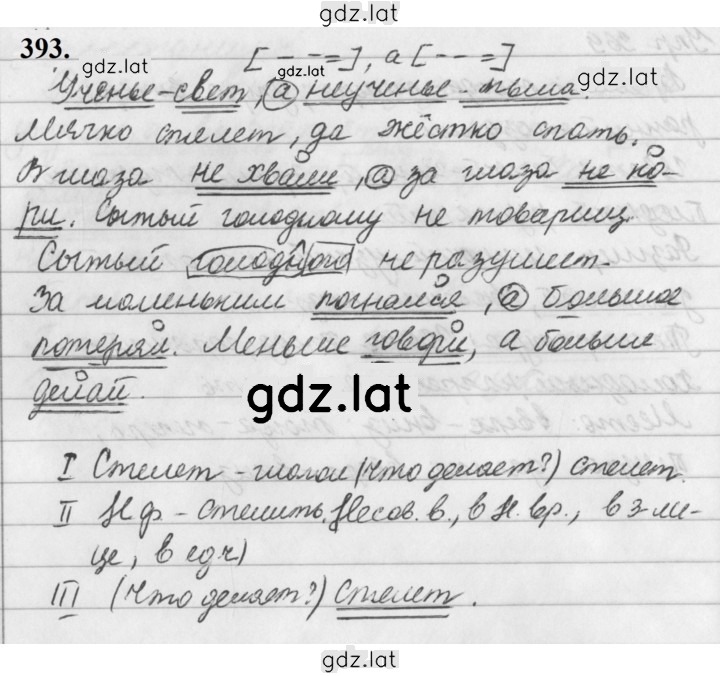 Решение задания № 393 — страница 1
