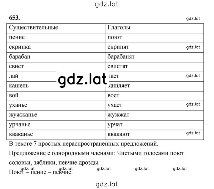 Решение задания № 653 — страница 1