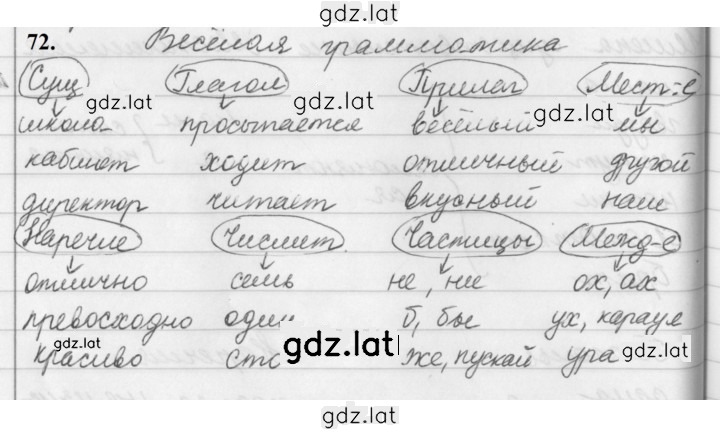 Решение задания № 72 — страница 1