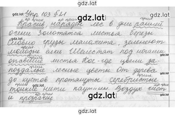 Решение задания № 103 — страница 1
