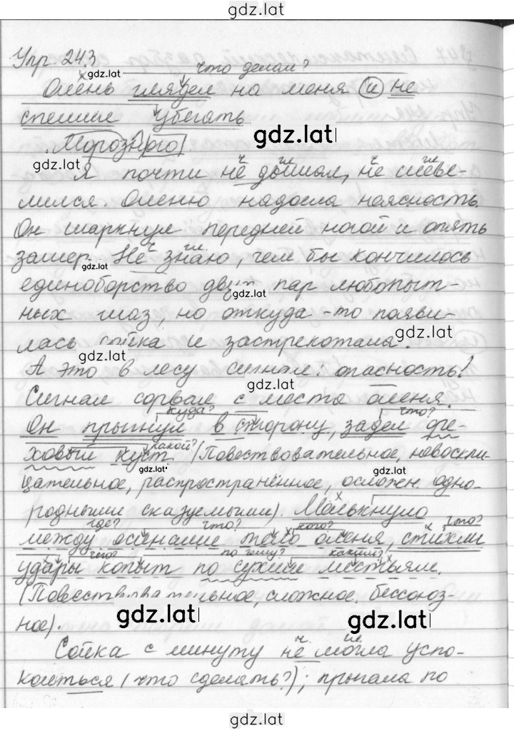 Решение задания № 243 — страница 3