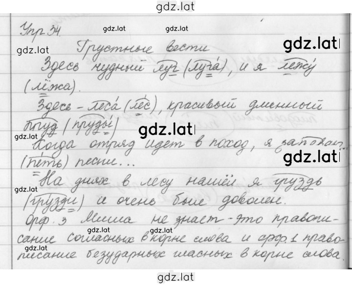 Решение задания № 34 — страница 1