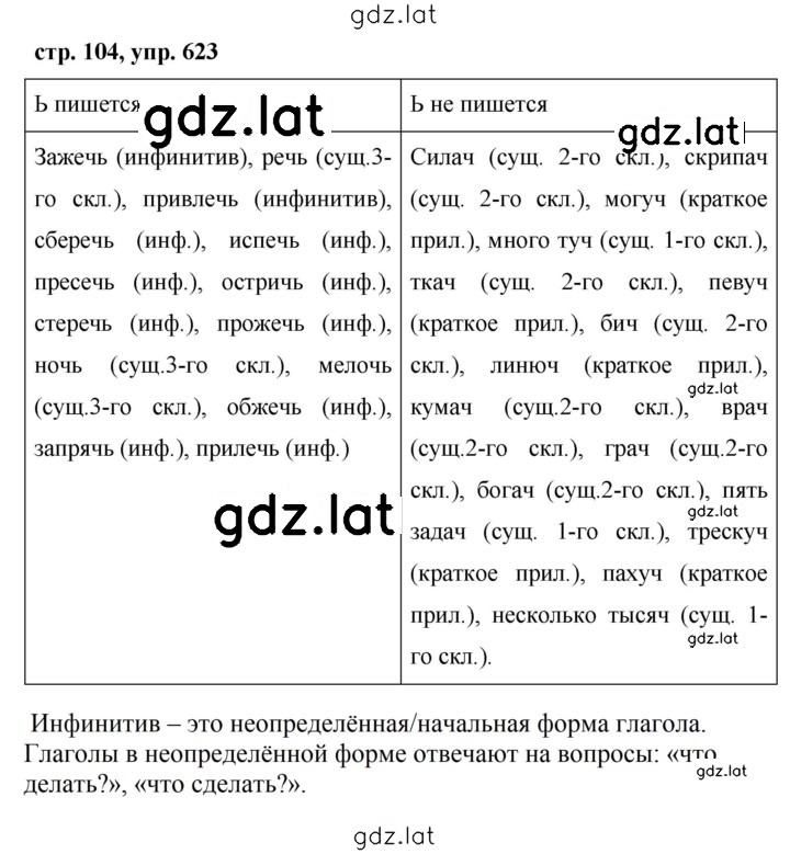 Решение задания № 623 — страница 1