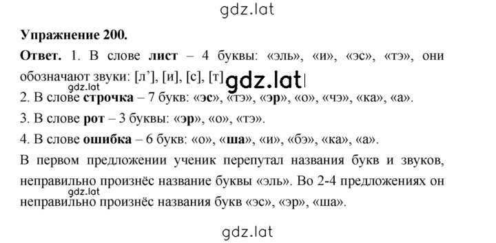 Решение задания № 200 — страница 1