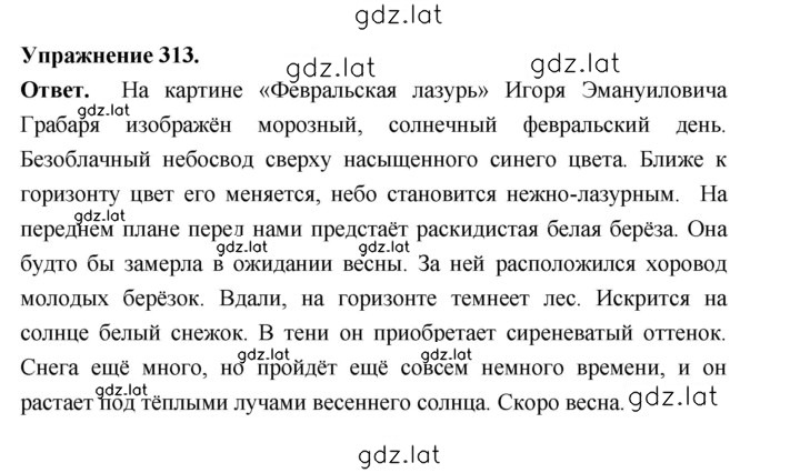 Решение задания № 313 — страница 1