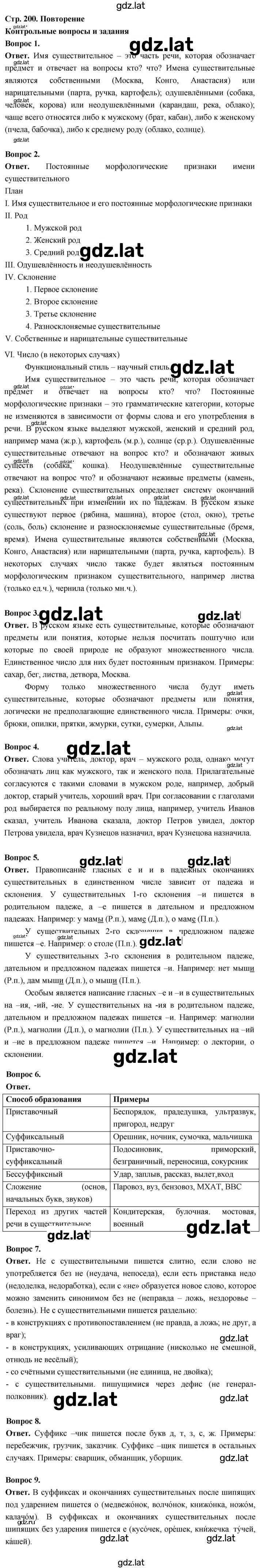 Решение задания № стр.200 — страница 1