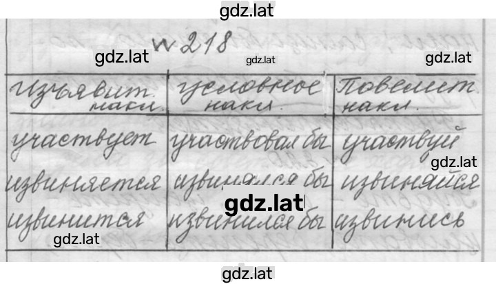 Решение задания № 218 — страница 1