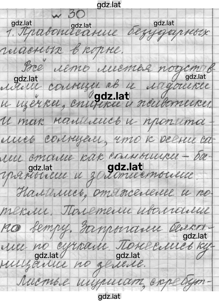 Решение задания № 30 — страница 1