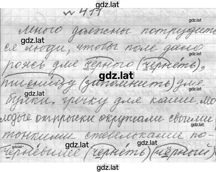 Решение задания № 411 — страница 1
