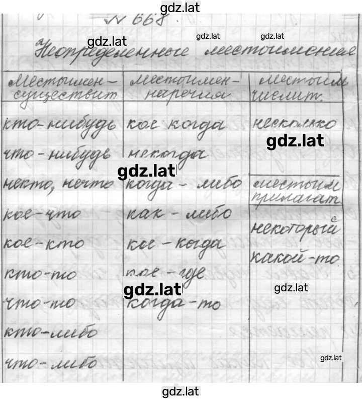 Решение задания № 668 — страница 1