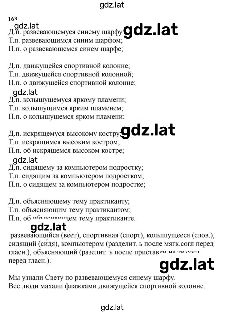 Решение задания № 163 — страница 1