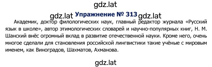 Решение задания № 313 — страница 1