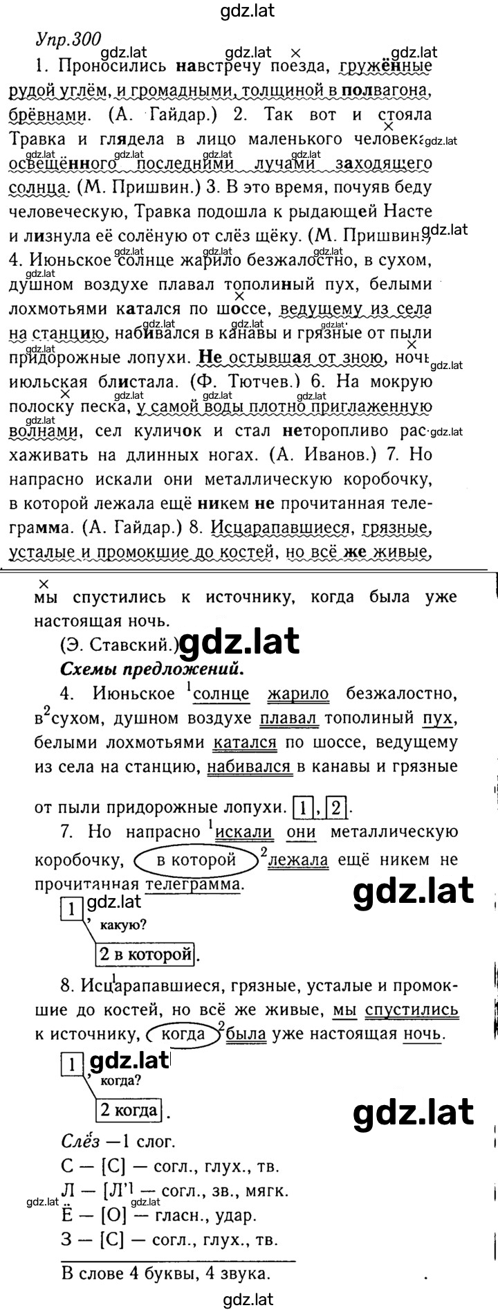 Решение задания № 300 — страница 1