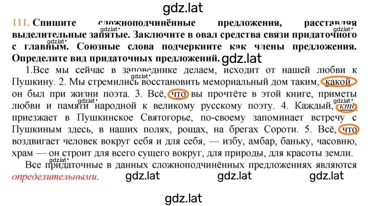 Решение задания № 111 — страница 1