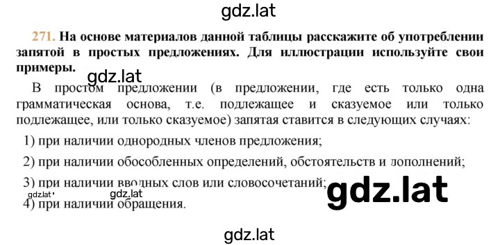 Решение задания № 271 — страница 1