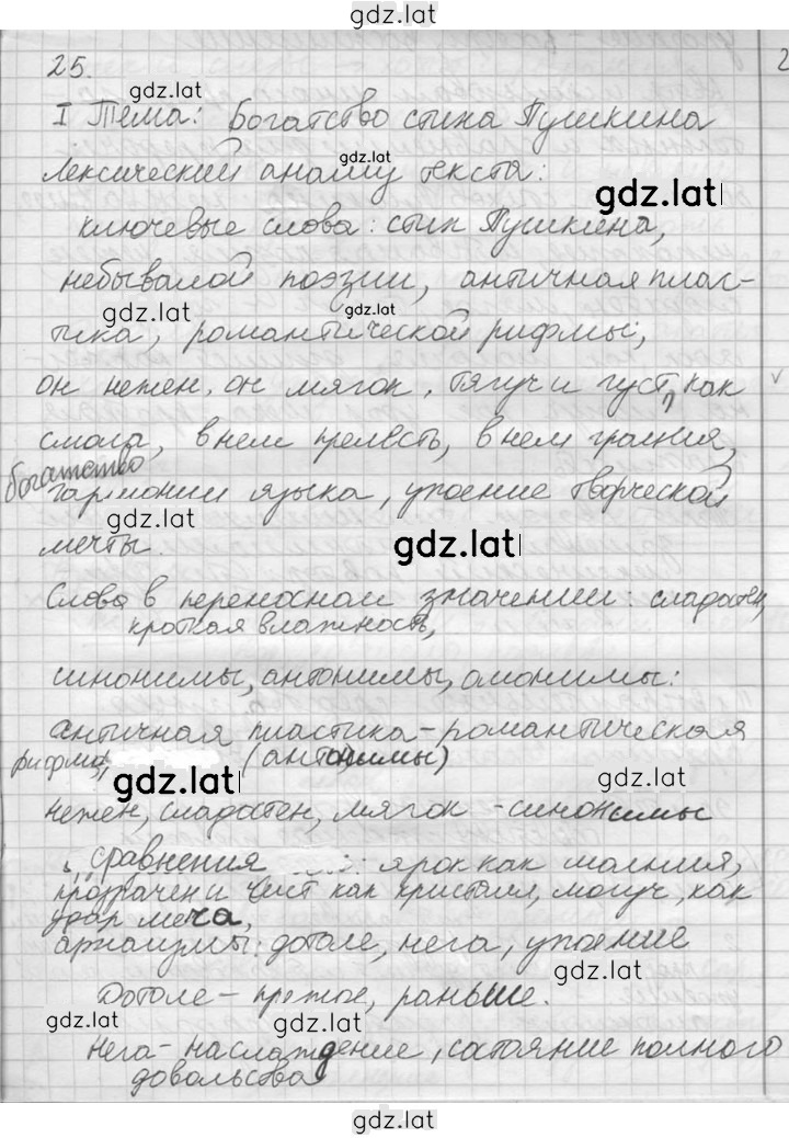 Решение задания № 25 — страница 1