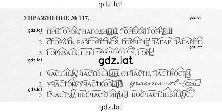 Решение задания № 117 — страница 1