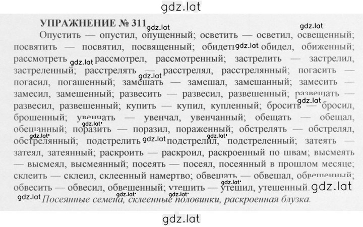 Решение задания № 311 — страница 1