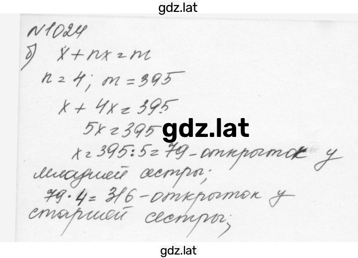Решение задания № 1024 — страница 2