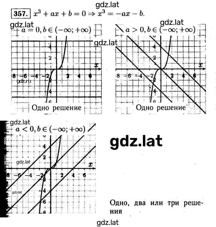Решение задания № 357 — страница 1