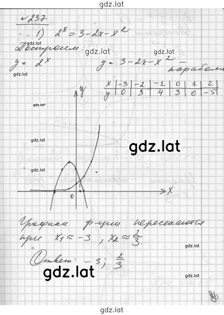 Решение задания № 237 — страница 1