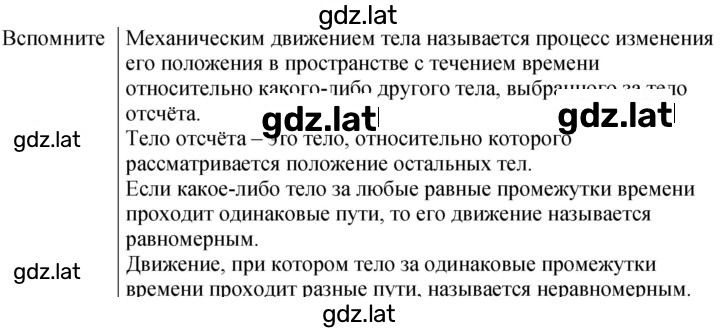Решение задания № Вспомните — страница 1