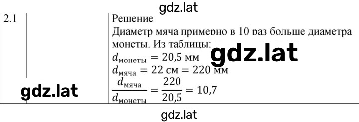 Решение задания № 2.1⁰ [14⁰] — страница 1