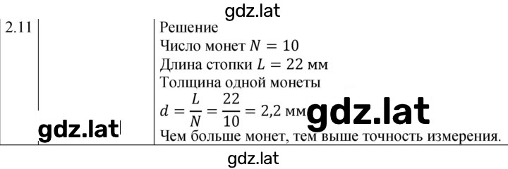 Решение задания № 2.11⁰ [23⁰] — страница 1