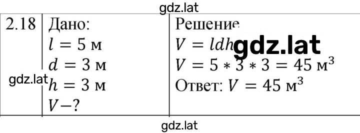 Решение задания № 2.18 [29] — страница 1