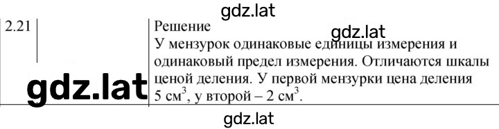 Решение задания № 2.21 [32] — страница 1