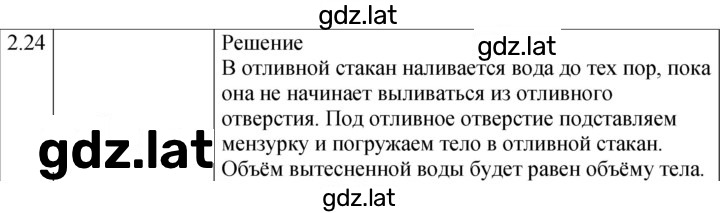 Решение задания № 2.24 [35] — страница 1