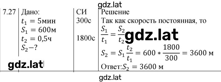 Решение задания № 7.27 [132] — страница 1
