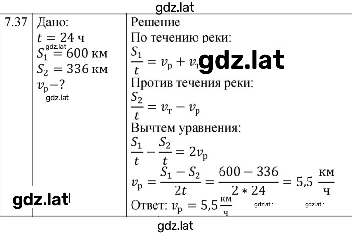 Решение задания № 7.37* [143*] — страница 1