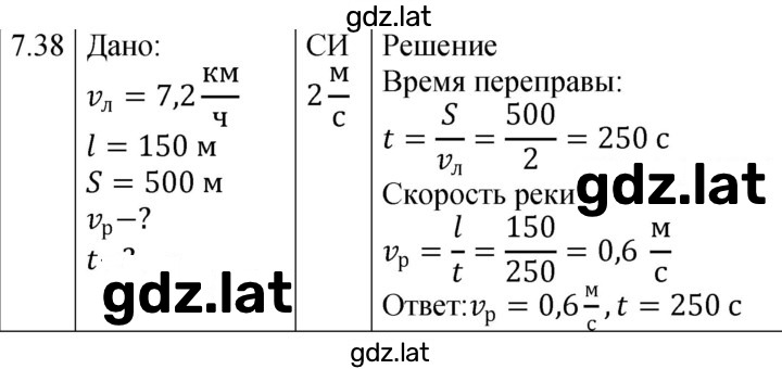 Решение задания № 7.38* [144*] — страница 1