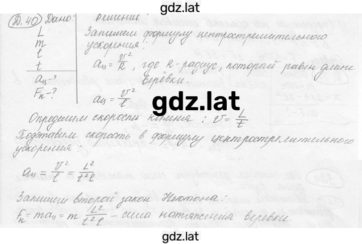 Решение задания № 12.25 [Д. 40] — страница 1