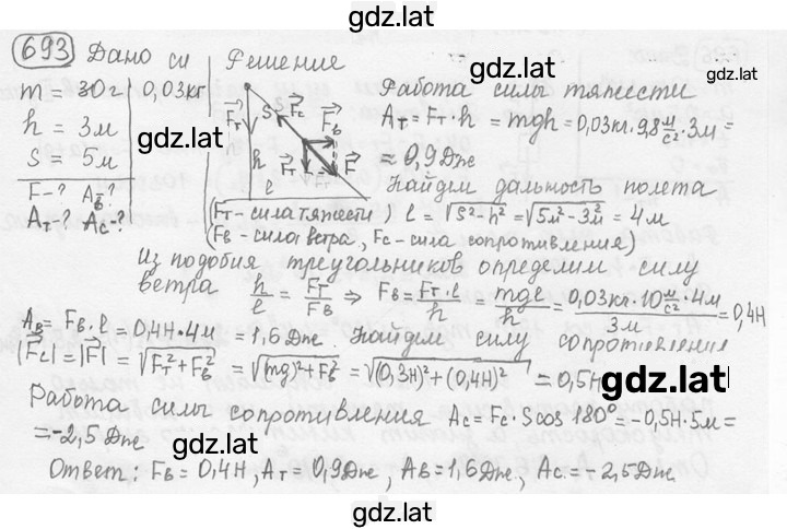 Решение задания № 28.39* [693*] — страница 1