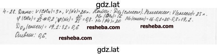 Решение задания № 4.28 — страница 1