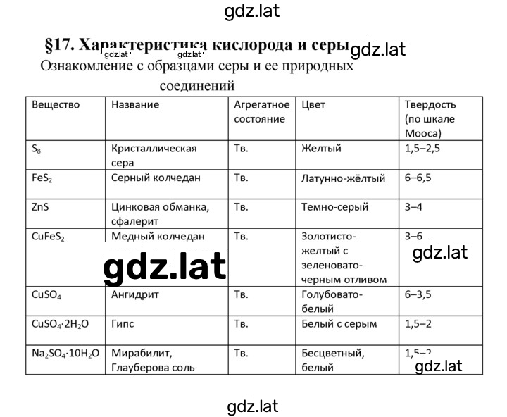 Решение задания № §17 — страница 1