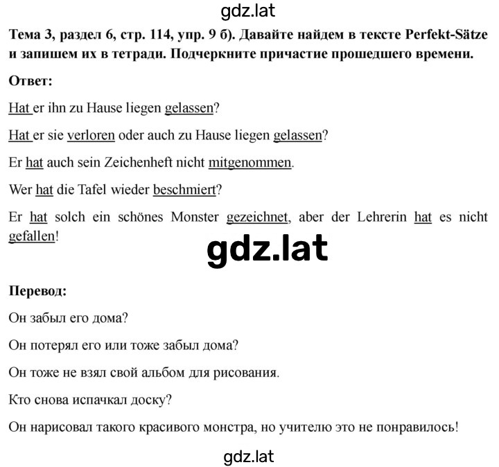 Решение задания № 114 — страница 2