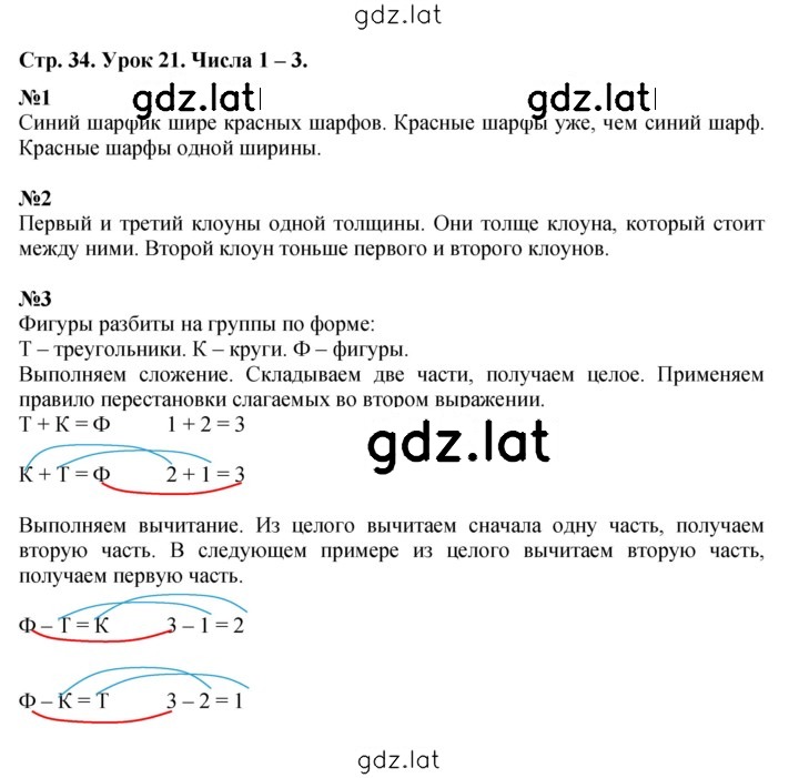 Решение задания № Урок 21 — страница 1