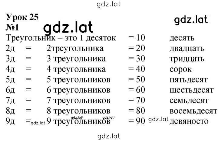 Решение задания № Урок 25 — страница 1